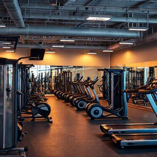 Abstract rendering of interconnected glowing gears